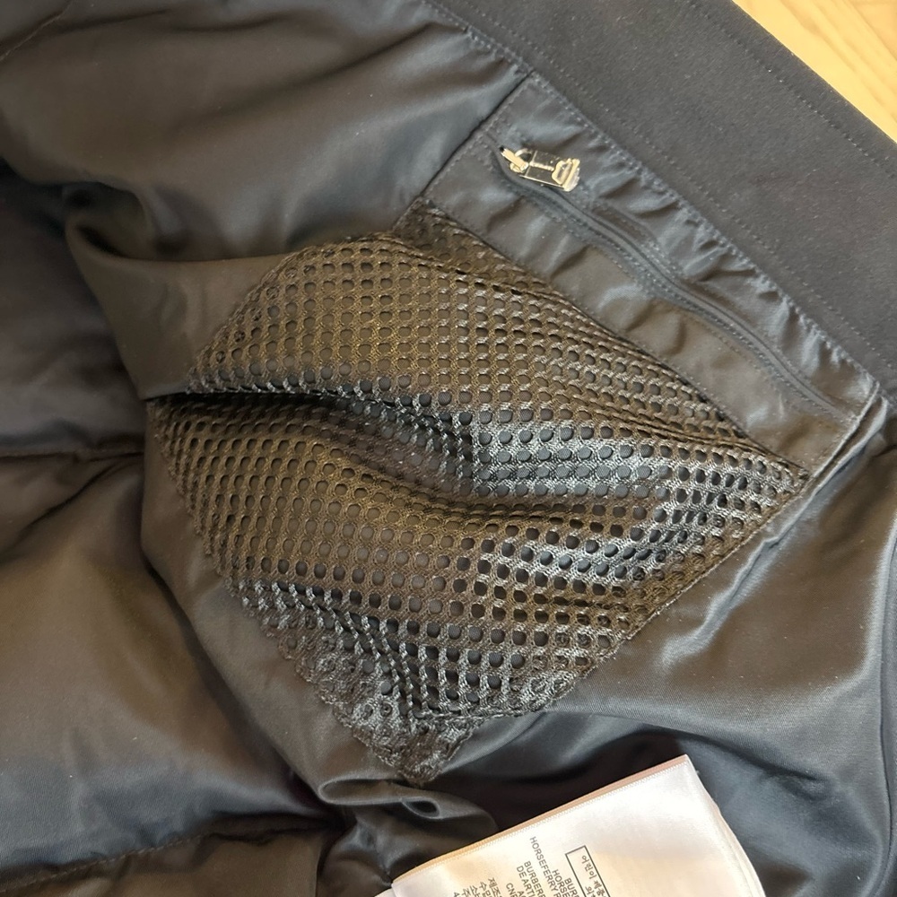 Burberry Women’s Hooded Econyl Down Long Padded Puffer Jacket In Size Small - Picture 13 of 13